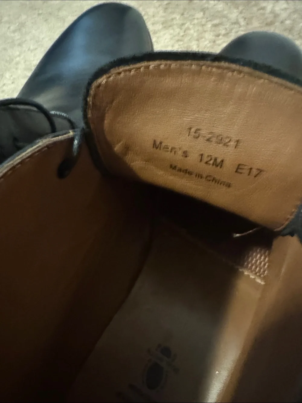 Johnston & Murphy Black Leather Chukka Dress Boots